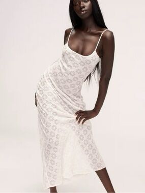 Realisation Par x Claudia Schiffer THE CLEMENTINE in Super Daisy Ivory Size XXS